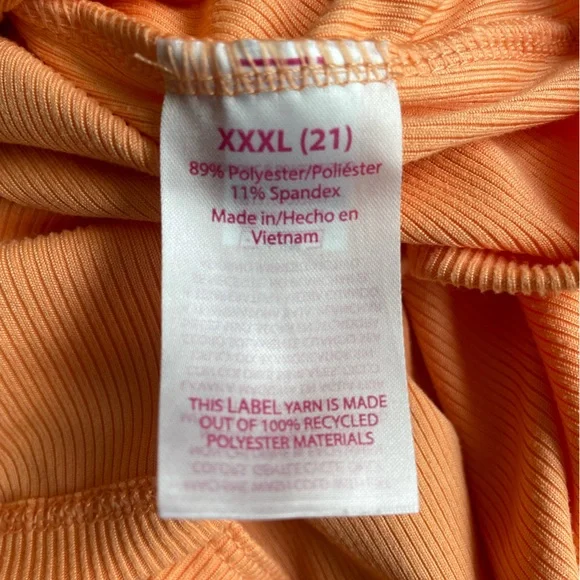 No Boundaries Ribbed Tank Top Bundle - Size XXXL/21 - Picture 5 of 6